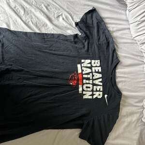 Nike Men's Oregon State Beavers Beaver Nation Graphic T-Shirt Black